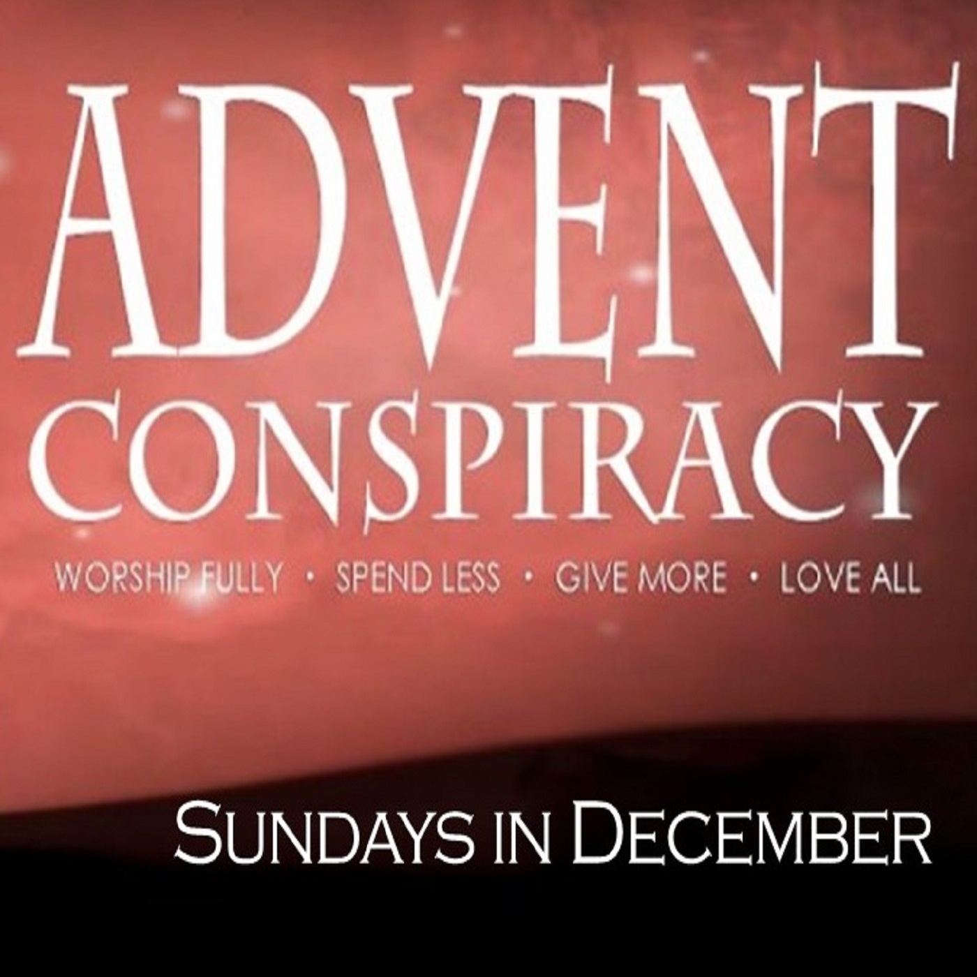 Sermon Advent Conspiracy First Presbyterian Church Boone